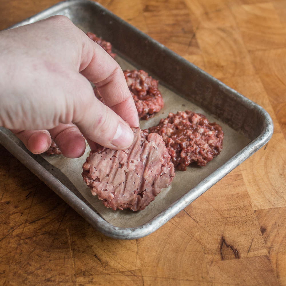 Ground Lamb or Goat Liver Squares Dog Treats