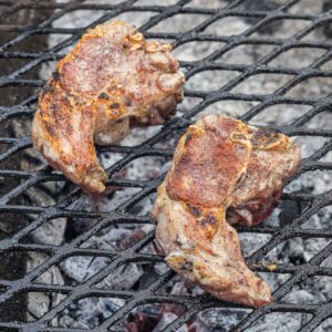 Grilled lamb chops