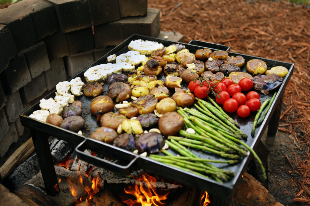 Vegetables on Grill