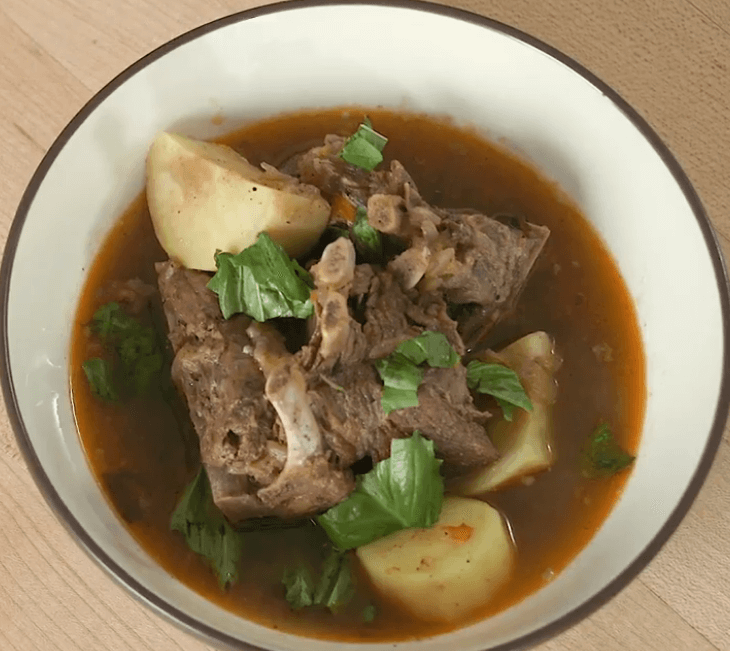 Nigerian style goat meat stew recipe