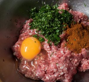 Lamb Meatball Ingredients