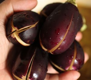 Eggplant for Goat Meat Stew Recipe