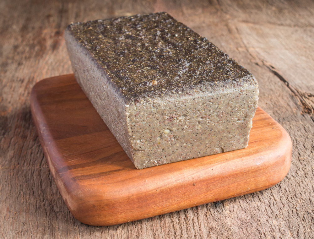 Grass fed lamb or goat scrapple