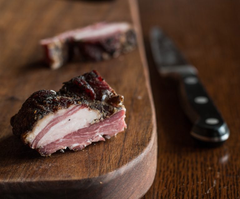 Chef's Homemade Lamb Bacon Recipe