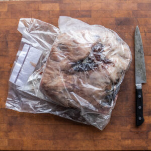 how to dry age grass fed mutton